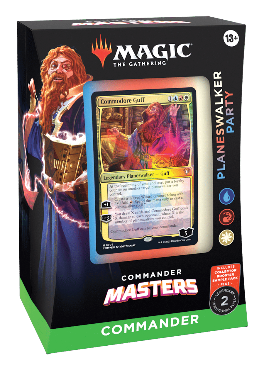 Commander Masters Planeswalker Party Commander Deck image 0